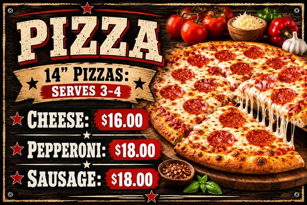 Darien Pizza Party Package