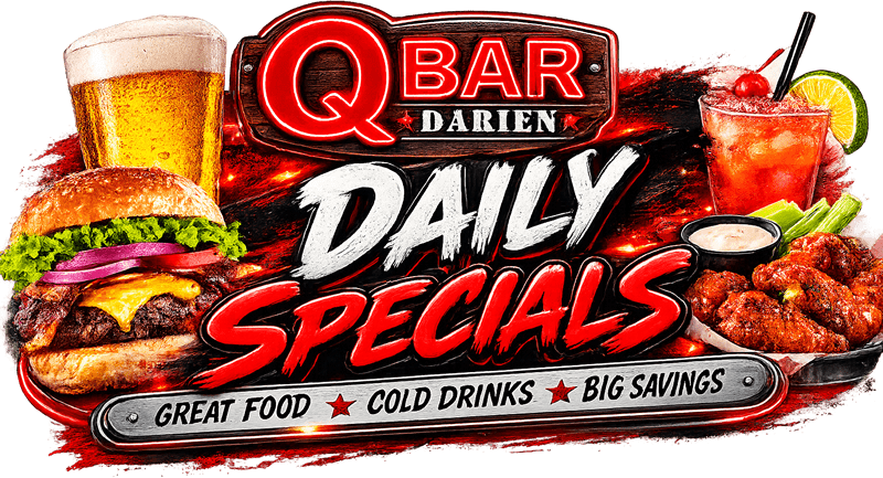 Qbar Darien Daily Specials